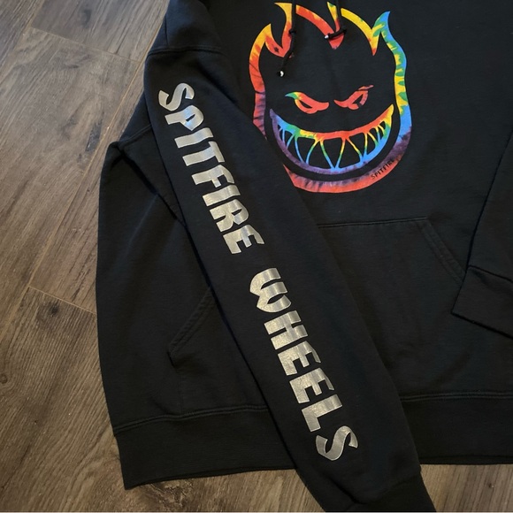 Vintage Spitfire hoodie Spitfire Skateboarding Y2K - Picture 4 of 7